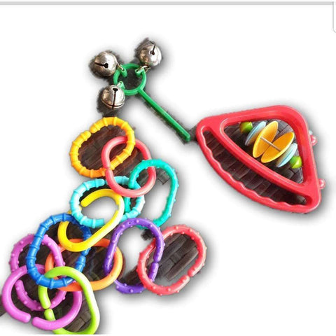 Linking ring and rattle set