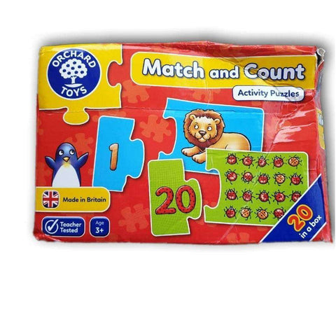 Match And Count- 1 To 20