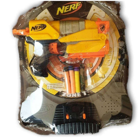 Nerf gun and target board