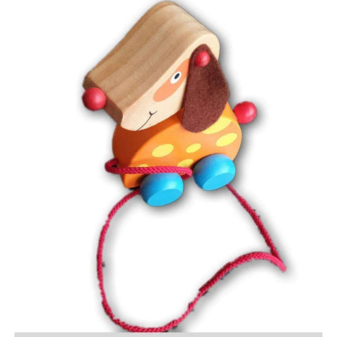 pull along wooden toy