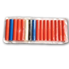 Red Blue and White Clay - Toy Chest Pakistan