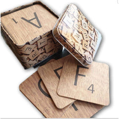Scrabble Coasters Set - Toy Chest Pakistan