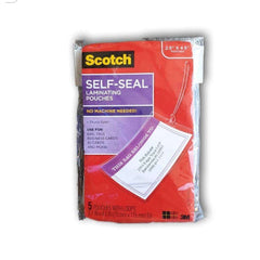 Self Seal Laminating pouches - Toy Chest Pakistan