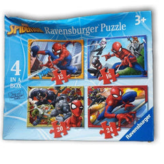 Spiderman 4 in 1 puzzle - Toy Chest Pakistan