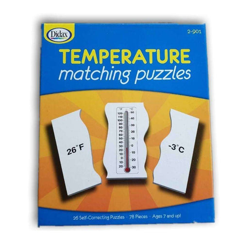 Temperature Matching Puzzles