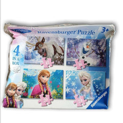 4 in 1 box Frozen Puzzle - Toy Chest Pakistan