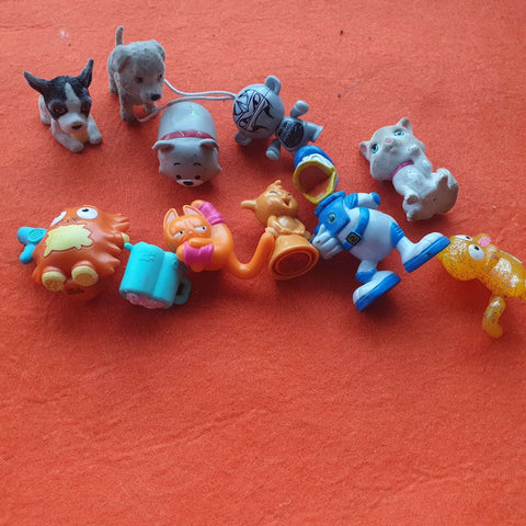 assorted mini figures