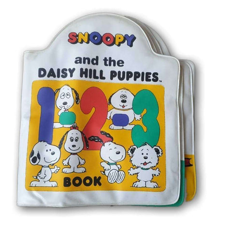 Bath Book: Snoopy and daisy Hill puppies 123