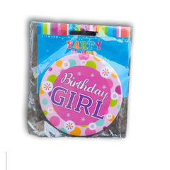 Birthday Girl badge - Toy Chest Pakistan