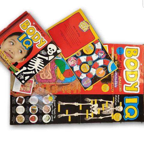 Body IQ book, poster and game set
