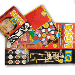 Body IQ book, poster and game set - Toy Chest Pakistan