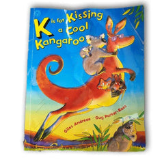 Book: K is for Kissing a cool Kangaroo - Toy Chest Pakistan