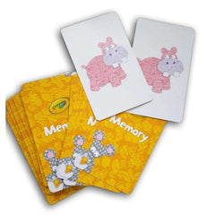 Crayola Memory Match Cards, boxless - Toy Chest Pakistan