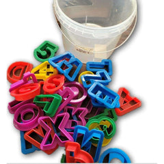 Cutters- Alphabet and numbers (missig J and 2) - Toy Chest Pakistan