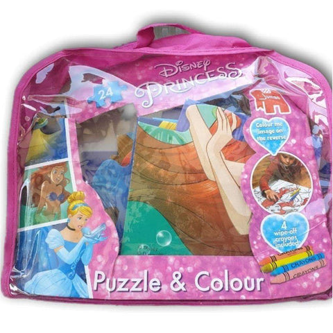 Disney Princess Colour Puzzle
