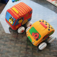 Fabric Cars, set of 2 - Toy Chest Pakistan
