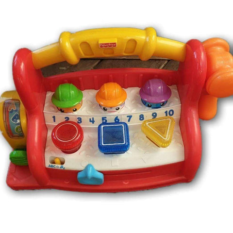 Fisher Price Laugh and Learn Learning Toolbench, Multi Color