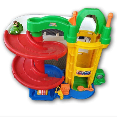 Fisher-Price Little People Racin' Ramps Garage