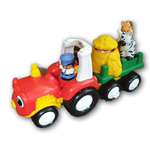 Fisher-Price Little People Town Pull Tractor