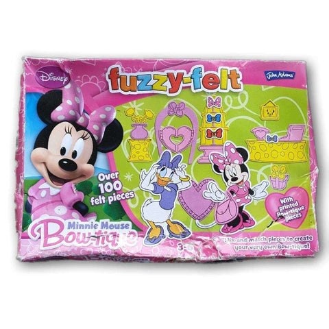 Fuzzy Felt- Minnie Mouse Bowtique