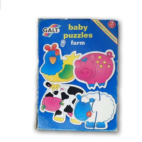 GALT baby puzzles Farm -2 pc puzzles