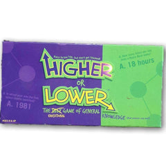 Higher or Lower - The Game of General Knowledge - Toy Chest Pakistan