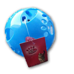 Jingling Ball for cats, blue - Toy Chest Pakistan