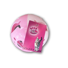 Jingling Ball for cats, pink - Toy Chest Pakistan