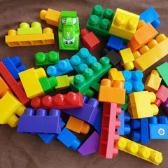 Megabloks pack of 50 pc, assorted 1 - Toy Chest Pakistan