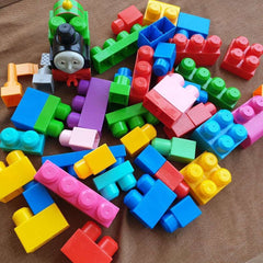 Megabloks pack of 50 pc, assorted 3 - Toy Chest Pakistan