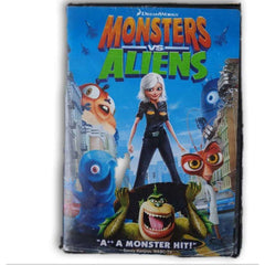 Monsters and Aliens DVD - Toy Chest Pakistan