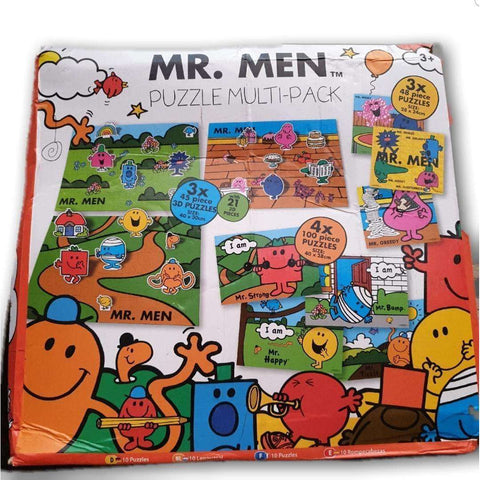 Mr Men 10 in 1 Puzzle Set