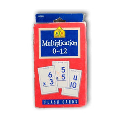Multiplication 0- 12 Flashcards - Toy Chest Pakistan