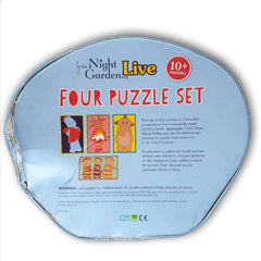 Night in the garden 4 puzzle set - Toy Chest Pakistan