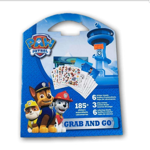 Paw Patrol Grab n Go book