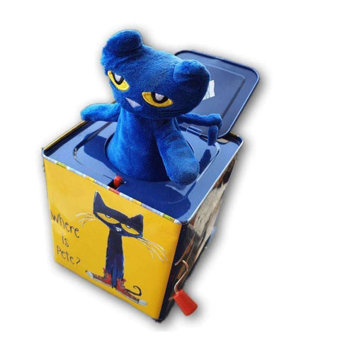 Pete the cat, jack in the box