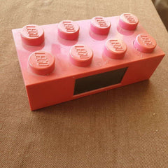 Pink Lego Alarm Clock (faded body) - Toy Chest Pakistan