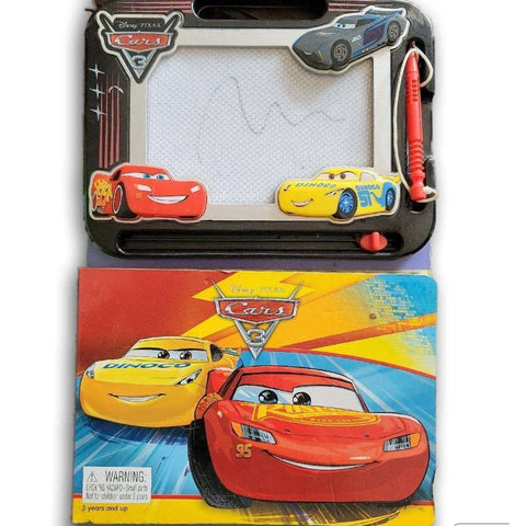 Pixar Cars doodle pad and book