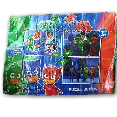 PJ Masks 4 in 1 puzzle set