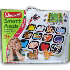 Quercetti smart magnetic animal puzzle - Toy Chest Pakistan