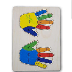 Right/left and number puzzle - Toy Chest Pakistan