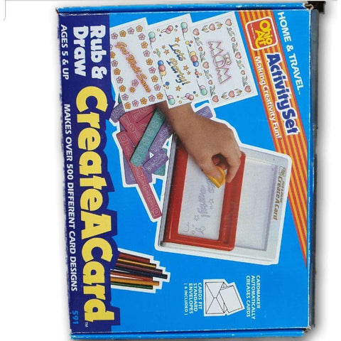 Rub and Draw Create a Card