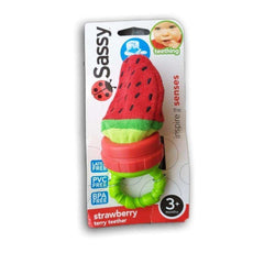Sassy Strawberry Teether NEW - Toy Chest Pakistan