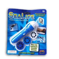 Sea life torch and projector - Toy Chest Pakistan