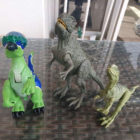 Set of 3 dinosaurs