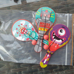 Small paddle balls, set of 3 - Toy Chest Pakistan