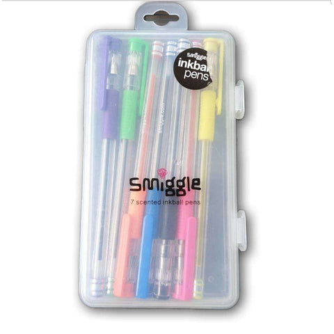 Smiggle Inkball pens set of 7
