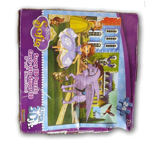 Sofia the First, 3D 24 pc puzzle