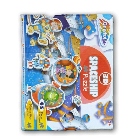 Spaceship 3d puzzle, 45 pc