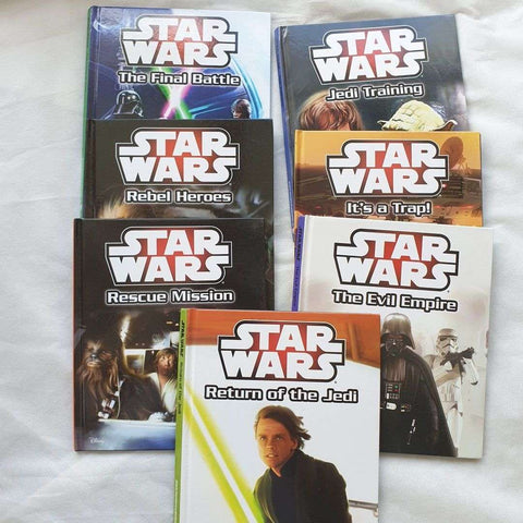 Star Wars set of 7 books